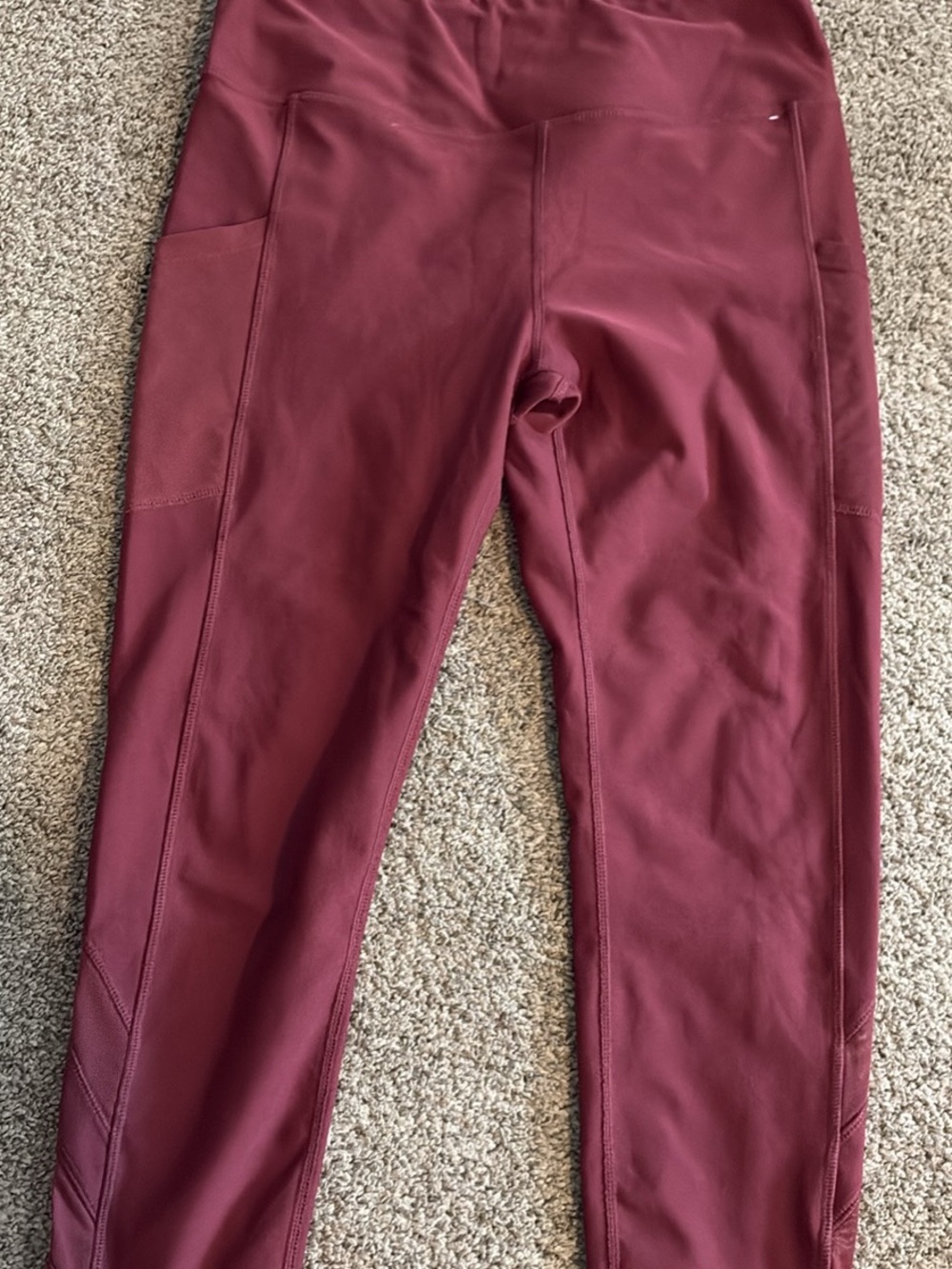 Mondetta Maroon Performance Top